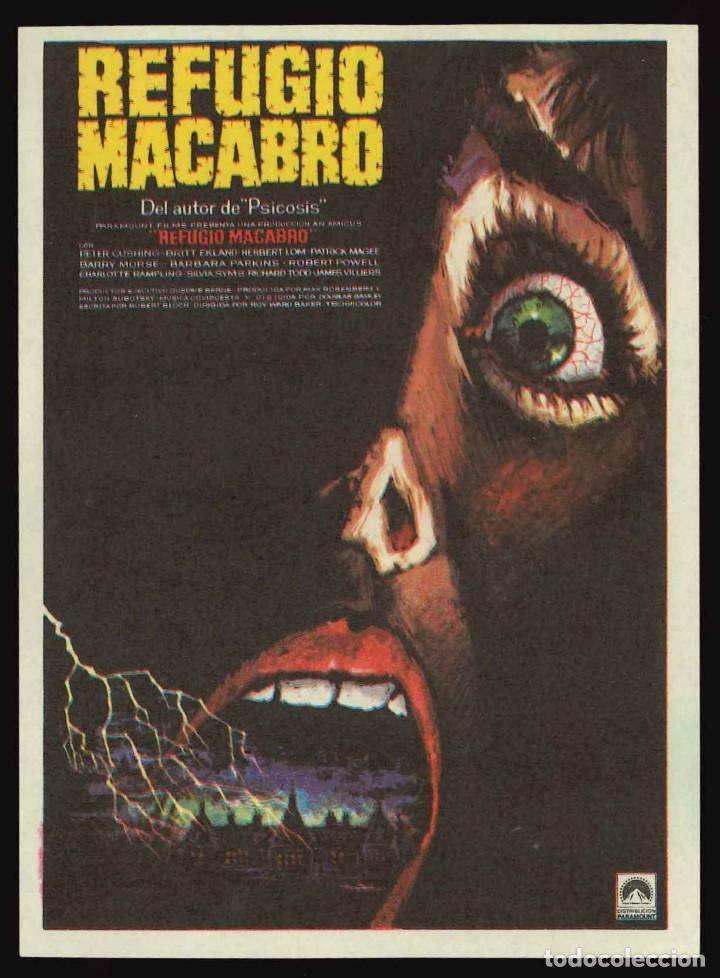 Cine: REFUGIO MACABRO / PROGRAMA DE CINE SIN PUBLICIDAD EN TRASERA (TERROR) - Foto 1