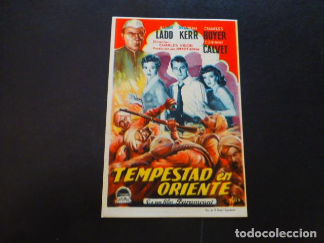 Cine: TEMPESTAD EN ORIENTE PROGRAMA DE MANO SIN PUBLICIDAD - Foto 1