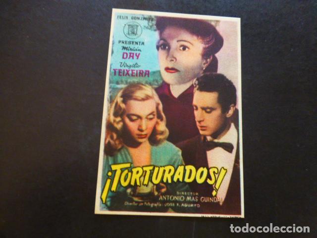 Cine: TORTURADOS PROGRAMA DE MANO SIN PUBLICIDAD - Foto 1