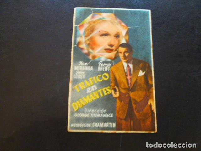Cine: TRAFICO EN DIAMANTES PROGRAMA DE MANO SIN PUBLICIDAD - Foto 1