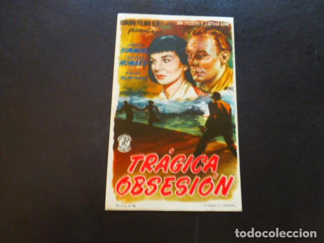 Cine: TRAFICA OBSESION PROGRAMA DE MANO SIN PUBLICIDAD - Foto 1