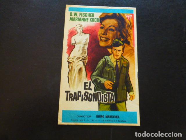 Cine: EL TRAPISONDISTA PROGRAMA DE MANO SIN PUBLICIDAD - Foto 1