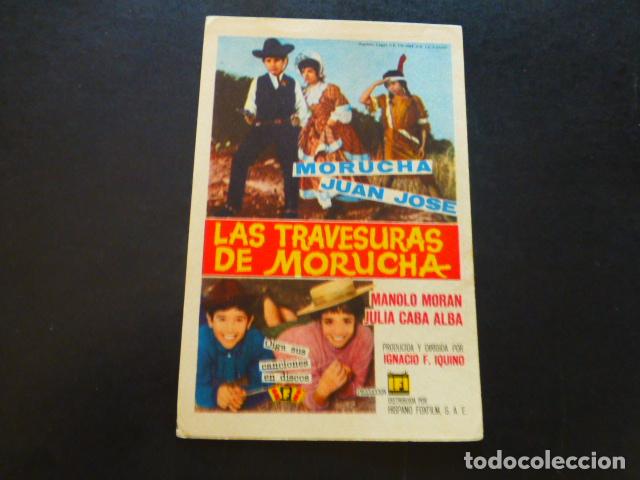 Cine: LAS TRAVESURAS DE MORUCHA PROGRAMA DE MANO SIN PUBLICIDAD - Foto 1