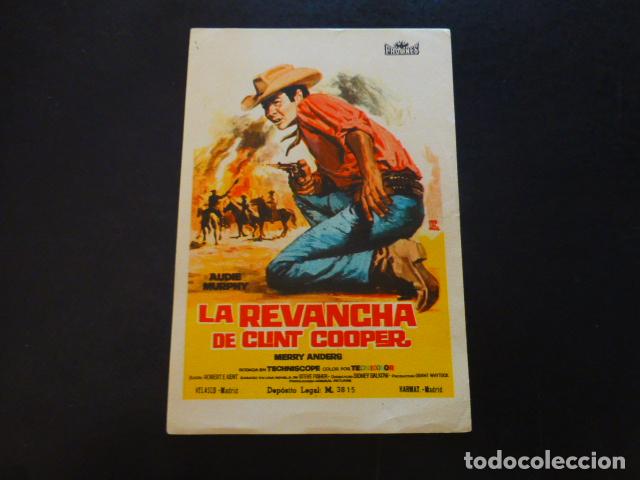 Cine: LA REVANCHA DE CLINT COOPER PROGRAMA DE MANO SIN PUBLICIDAD - Foto 1