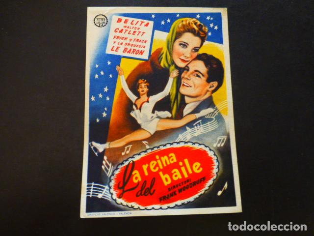 Cine: LA REINA DEL BAILE PROGRAMA DE MANO SIN PUBLICIDAD - Foto 1