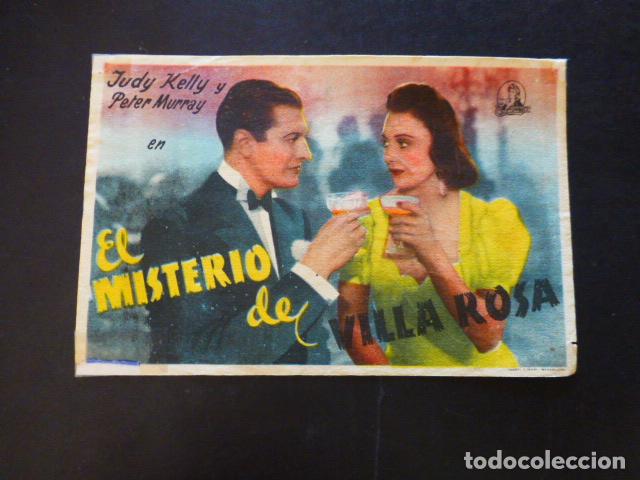 Cine: EL MISTERIO DE VILLA ROSA PROGRAMA DE MANO SIN PUBLICIDAD - Foto 1