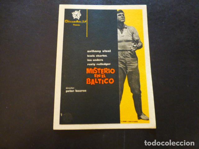 Cine: MISTERIO EN EL BALTICO PROGRAMA DE MANO SIN PUBLICIDAD - Foto 1