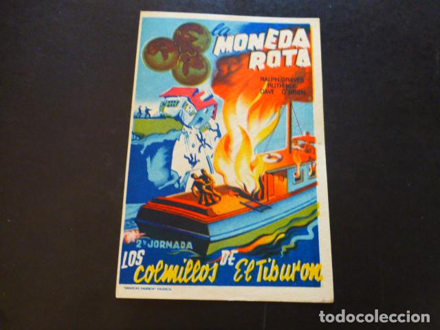 Cine: LA MONEDA ROTA PROGRAMA DE MANO SIN PUBLICIDAD - Foto 1
