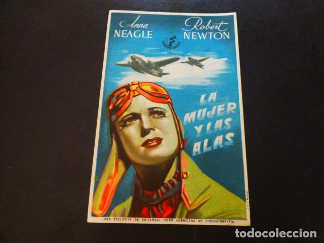 Cine: LA MUJER Y LAS ALAS PROGRAMA DE MANO SIN PUBLICIDAD - Foto 1