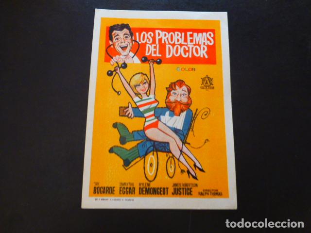 Cine: LOS PROBLEMAS DEL DOCTOR PROGRAMA DE MANO SIN PUBLICIDA - Foto 1