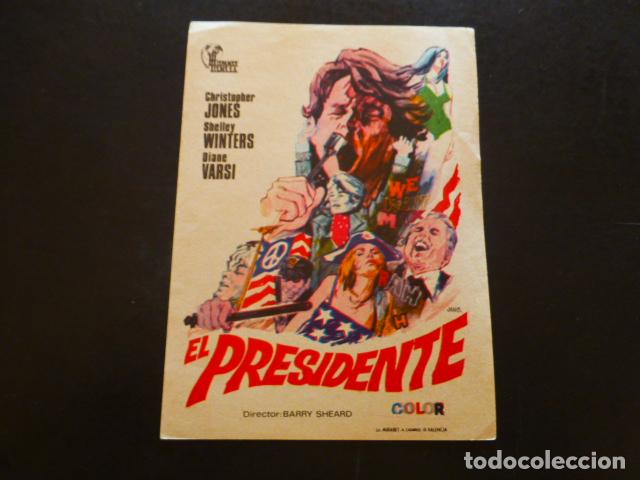 Cine: EL PRESIDENTE PROGRAMA DE MANO SIN PUBLICIDA - Foto 1