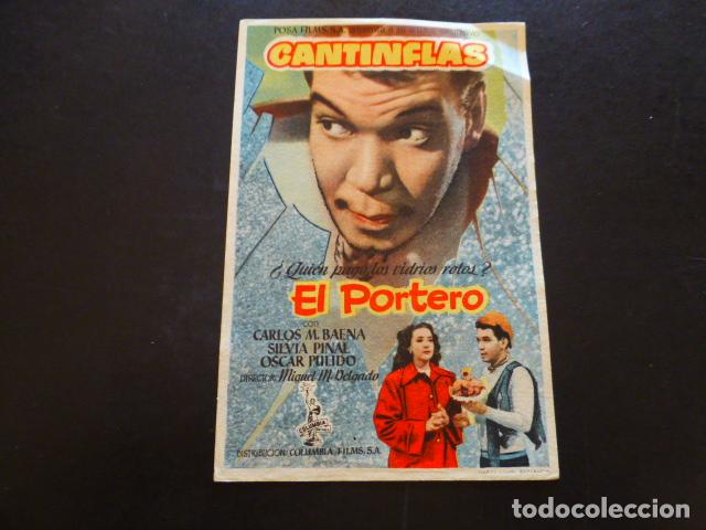 Cine: CANTINFLAS EL PORTERO PROGRAMA DE MANO SIN PUBLICIDA - Foto 1