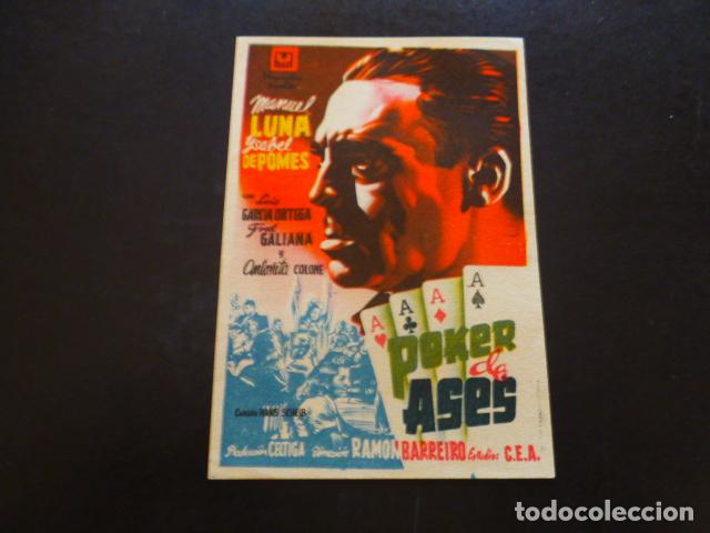 Cine: POKER DE ASES CAMINOS PROGRAMA DE MANO SIN PUBLICIDA - Foto 1