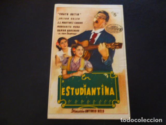 Cine: LA ESTUDIANTINA PROGRAMA DE MANO SIN PUBLICIDAD - Foto 1