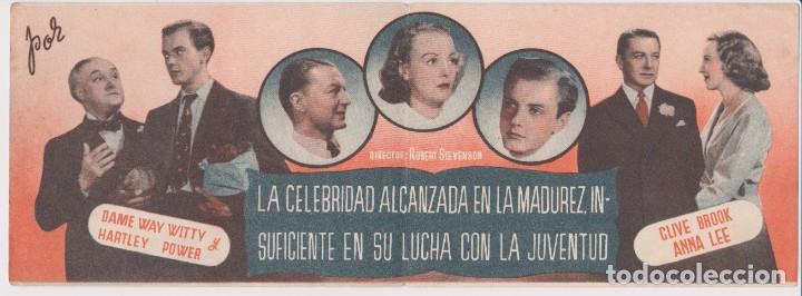 Cine: VUELTA AL AYER / CLIVE BROOK / ANNA LEE / PROGRAMA DOBLE - Foto 2