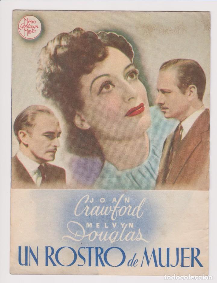 Cine: UN ROSTRO DE MUJER / JOAN CRAWFORD / MELVYN DOUGLAS / PROGRAMA DOBLE - Foto 1