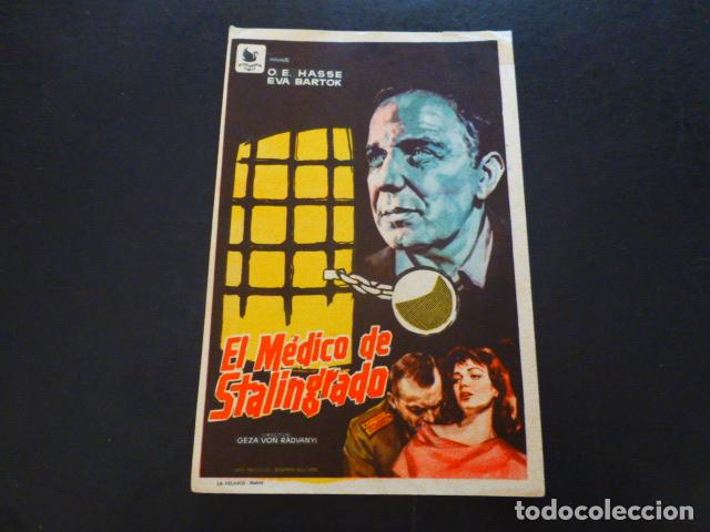 Cine: EL MEDICO DE STALINGRADO PROGRAMA DE MANO SIN PUBLICIDAD - Foto 1