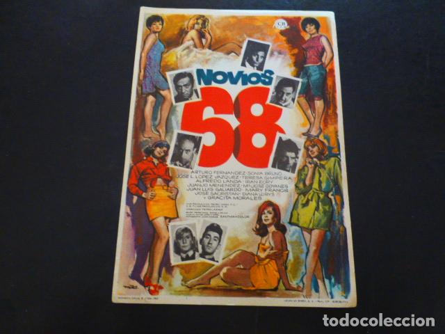Cine: 68 NOVIOS PROGRAMA DE MANO SIN PUBLICIDAD - Foto 1