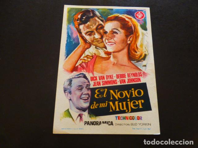 Cine: EL NOVIO DE MI MUJER PROGRAMA DE MANO SIN PUBLICIDAD - Foto 1