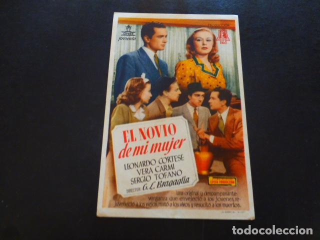 Cine: EL NOVIO DE MI MUJER PROGRAMA DE MANO SIN PUBLICIDAD - Foto 1