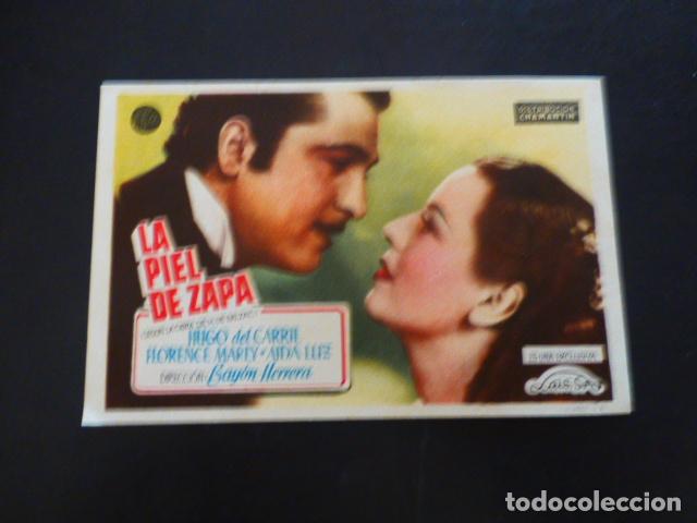 Cine: LA PIEL DE ZAPA PROGRAMA DE MANO SIN PUBLICIDAD - Foto 1