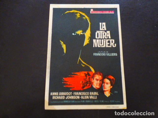 Cine: LA OTRA MUJER PROGRAMA DE MANO SIN PUBLICIDAD - Foto 1