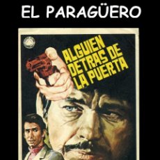 Cine: FOLLETO DE MANO ORIGINAL AÑO 1971 ALGUIEN DETRAS DE LA PUERTA. Lote 359150615