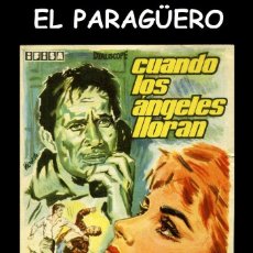 Cine: FOLLETO DE MANO ORIGINAL AÑO 1958 CUANDO LOS ANGELES LLORAN