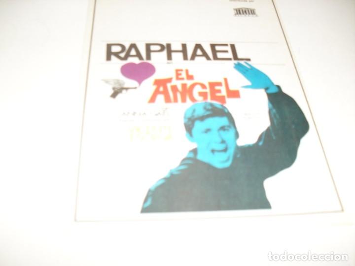 Cine: programa de mano sencillo,sin texto publicitario.titulo: EL ANGEL( RAPHAEL). - Foto 1