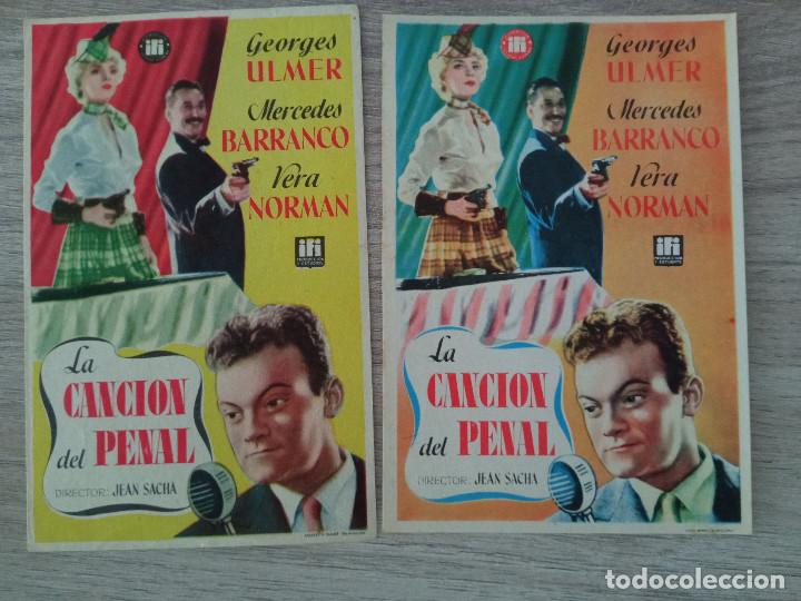 Cine: LA CANCION DEL PENAL, VARIANTE - Foto 1