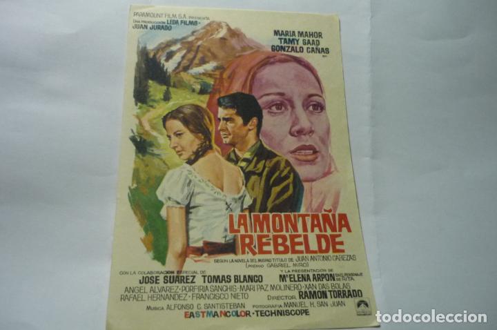 Cine: programa la monta&ntilde;a rebelde.-maria mahor - Foto 1