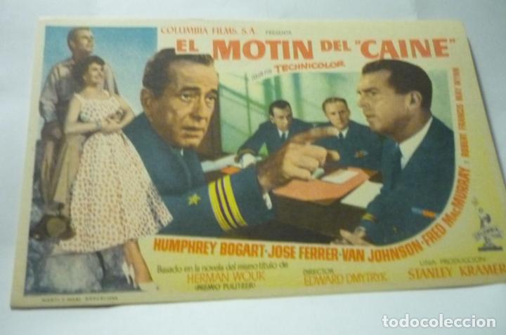 Cine: programa el motin del caine.-h. bogart - Foto 1