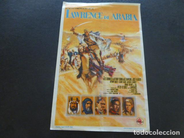 Cine: LAWRENCE DE ARABIA PROGRAMA DE MANO SIN PUBLICIDAD - Foto 1