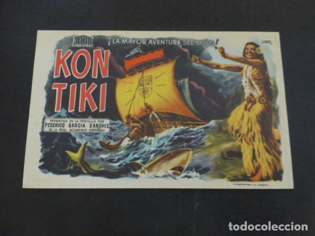 Cine: KONTIKI PROGRAMA DE MANO SIN PUBLICIDAD - Foto 1