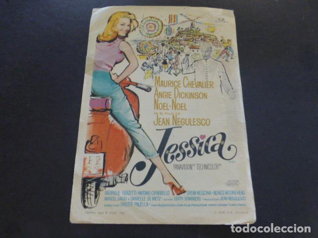 Cine: JESSICA PROGRAMA DE MANO SIN PUBLICIDAD - Foto 1
