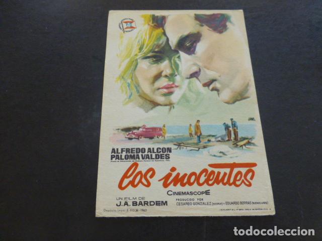 Cine: LOS INOCENTES PROGRAMA DE MANO SIN PUBLICIDAD - Foto 1