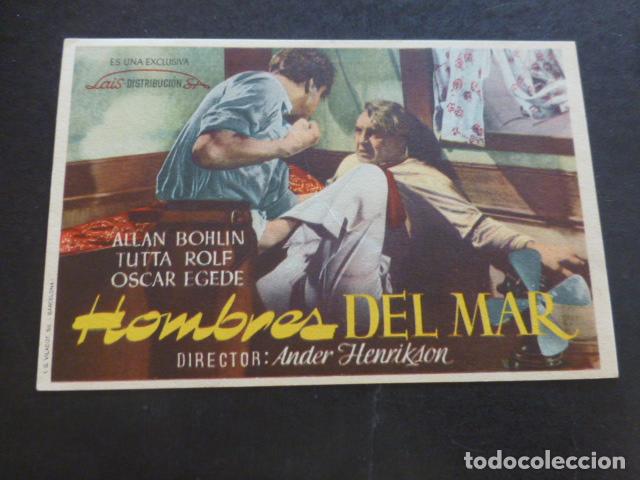 Cine: HOMBRES DEL MAR PROGRAMA DE MANO SIN PUBLICIDAD - Foto 1