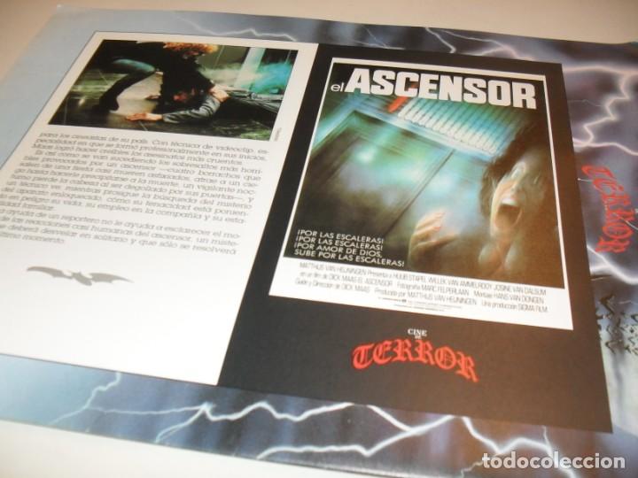 Cine: CARATULA ORIGINAL VHS:EL ASCENSOR,1983.BUEN ESTADO. - Foto 1