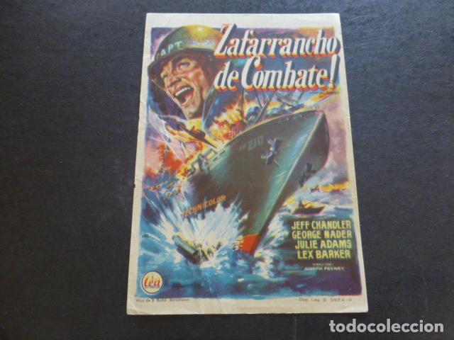 Cine: ZAFARRANCHO DE COMBATE PROGRAMA DE MANO SIN PUBLICIDAD - Foto 1