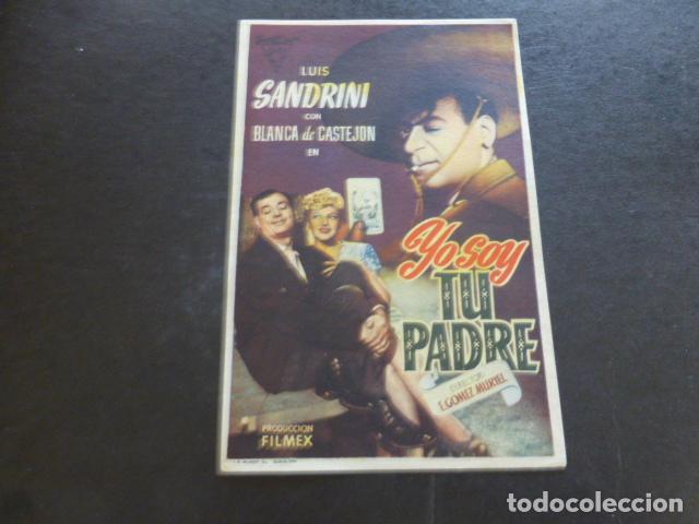 Cine: YO SOY TU PADRE PROGRAMA DE MANO SIN PUBLICIDAD - Foto 1