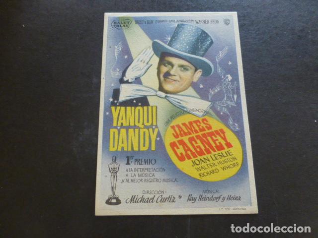Cine: YANQUI DANDY PROGRAMA DE MANO SIN PUBLICIDAD - Foto 1