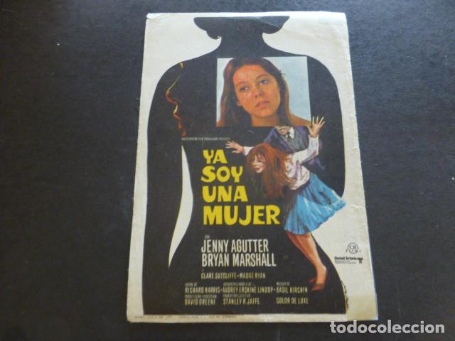 Cine: YA SOY UNA MUJER PROGRAMA DE MANO SIN PUBLICIDAD - Foto 1