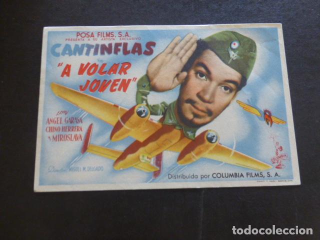 Cine: CANTINFLAS A VOLAR JOVEN PROGRAMA DE MANO SIN PUBLICIDAD - Foto 1