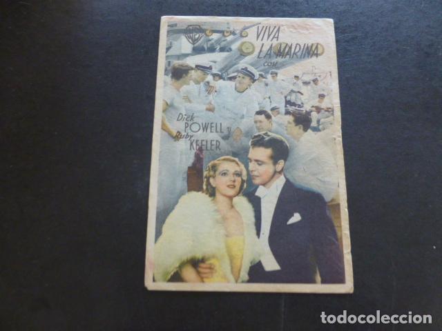 Cine: VIVA LA MARINA PROGRAMA DE MANO SIN PUBLICIDAD - Foto 1