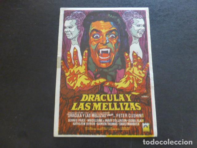 Cine: DRACULA Y LAS MELLIZAS PROGRAMA DE MANO SIN PUBLICIDAD - Foto 1