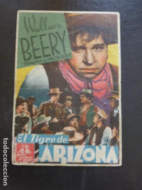 Cine: EL TIGRE DE ARIZONA PROGRAMA DE MANO SIN PUBLICIDAD - Foto 1