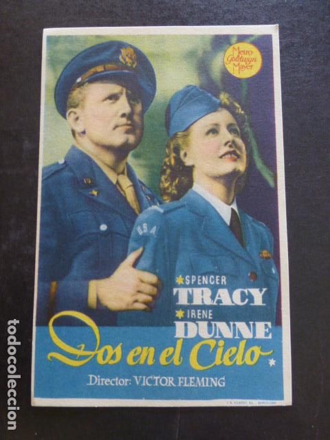 Cine: DOS EN EL CIELO PROGRAMA DE MANO SIN PUBLICIDAD - Foto 1
