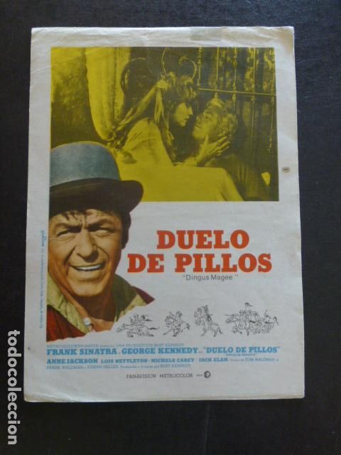 Cine: DUELO DE PILLOS PROGRAMA DE MANO SIN PUBLICIDAD - Foto 1