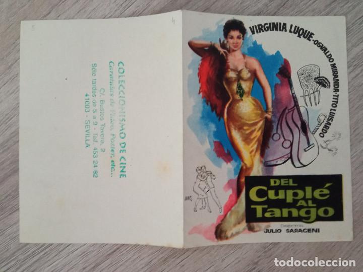 Cine: DEL CUPL&Eacute; AL TANGO, VIRGINIA LUQUE - Foto 3