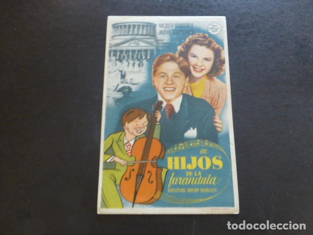Cine: HIJOS DE LA FARANDULA PROGRAMA DE MANO SIN PUBLICIDAD - Foto 1